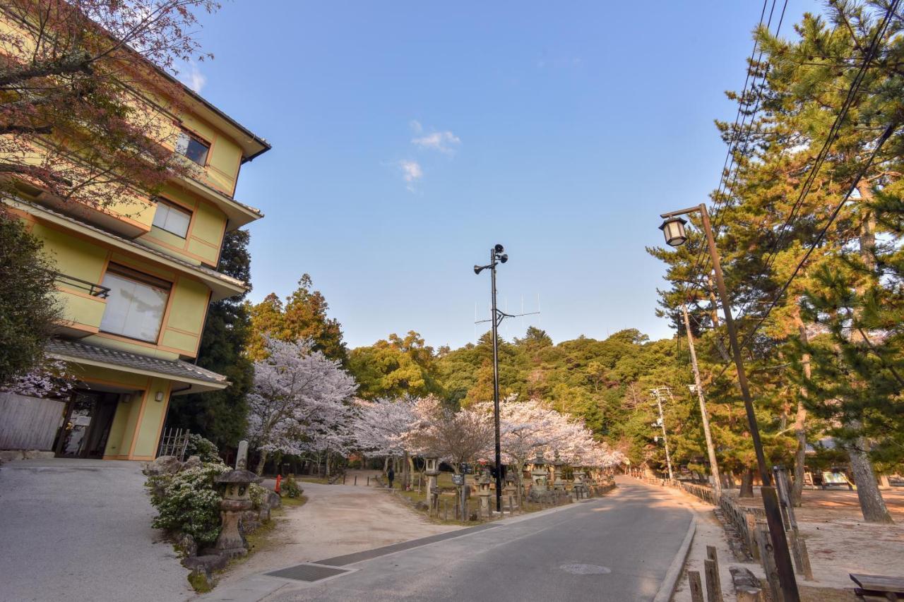Miyajima Morinoyado Hotel ฮัทสึไคชิ ภายนอก รูปภาพ