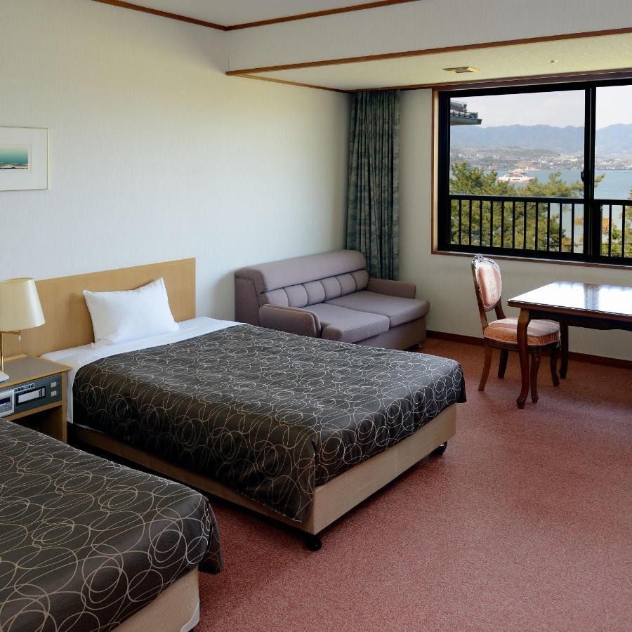 Miyajima Morinoyado Hotel ฮัทสึไคชิ ภายนอก รูปภาพ